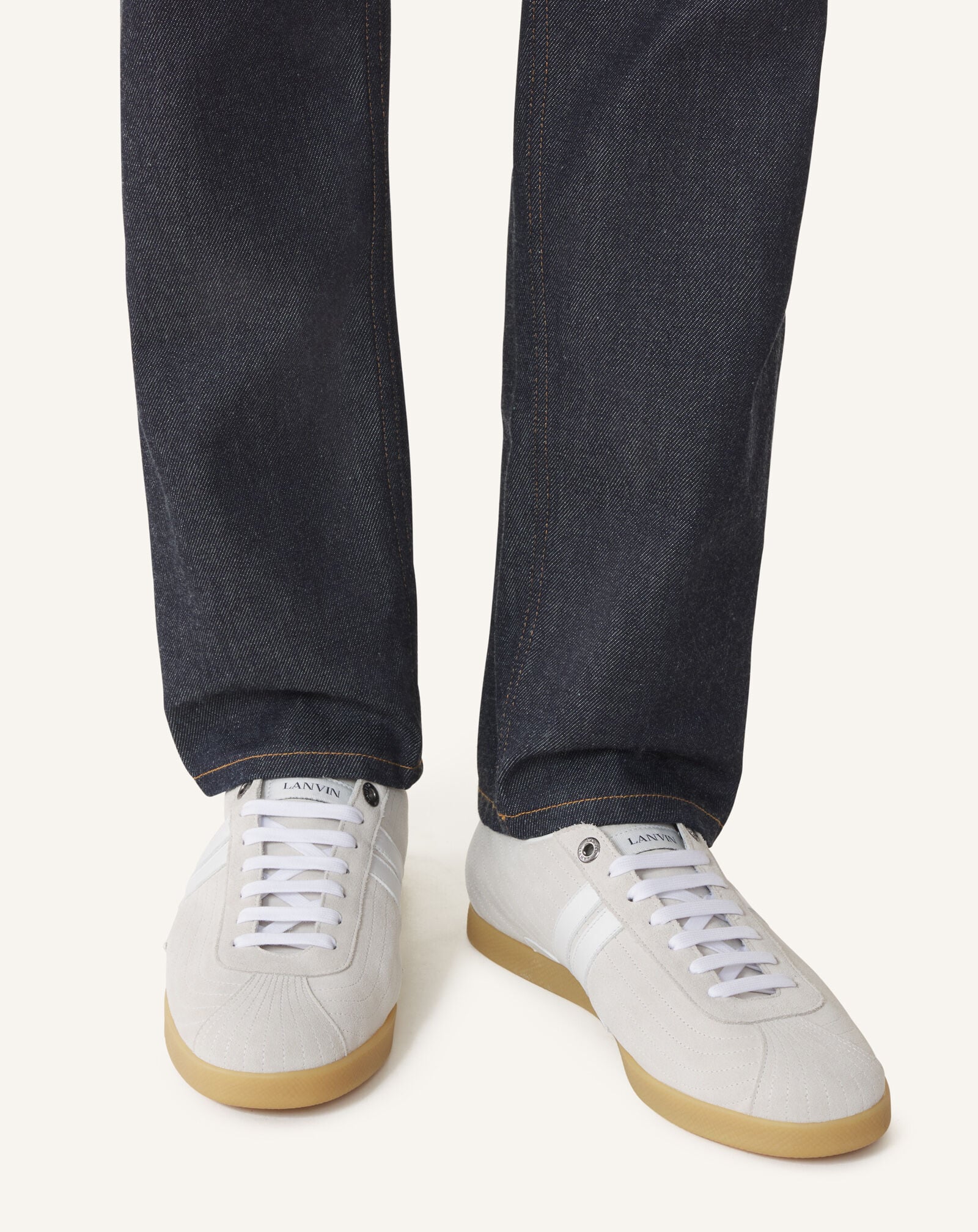 SNEAKERS GLEN 2.0 IN LEATHER Lanvin SNEAKERS GLEN 2.0 IN LEATHER White FUSKZL01ANAPA26