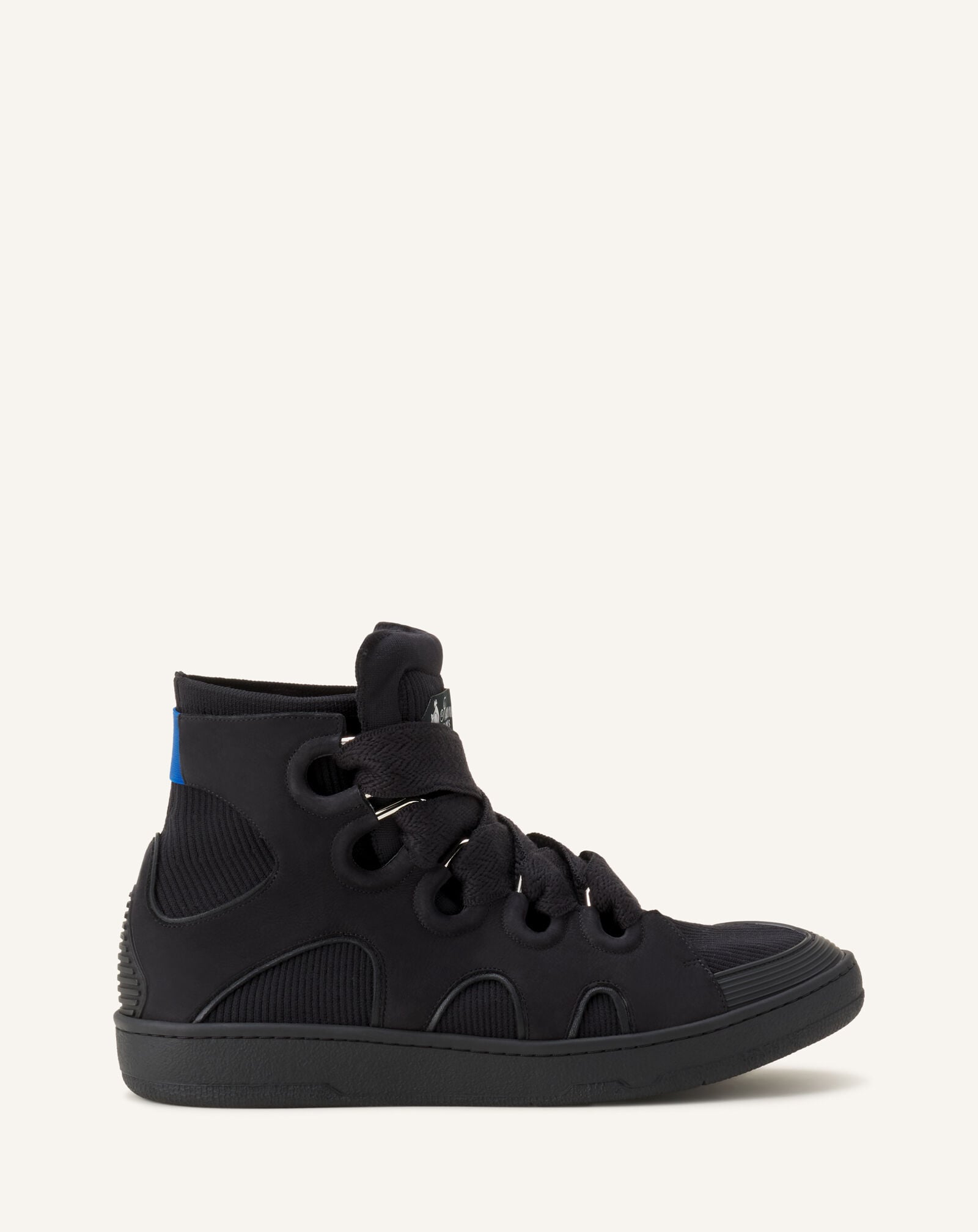 SNEAKERS CURB HIGH TOP EN KNIT Lanvin SNEAKERS CURB HIGH TOP EN KNIT Noir FUSKDK0KKNNAA26
