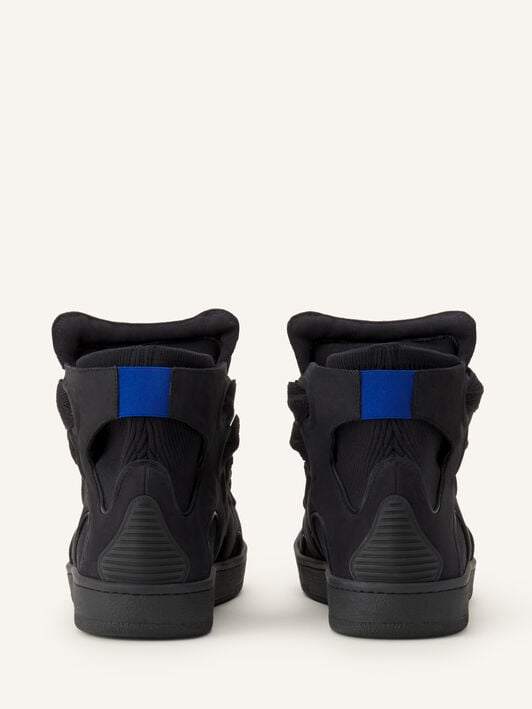HIGH-TOP-SNEAKER CURB AUS STRICK Lanvin HIGH-TOP-SNEAKER CURB AUS STRICK Schwarz FUSKDK0KKNNAA26