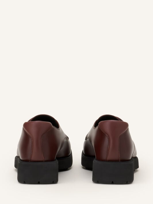 DERBY SHOES IN SOFT LEATHER Lanvin DERBY SHOES IN SOFT LEATHER Brown FMSHGY00VITEA26