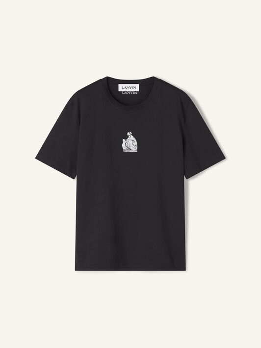 CAMISETA MOTHER AND CHILD Lanvin CAMISETA MOTHER AND CHILD Negro RMTS0012J312P26
