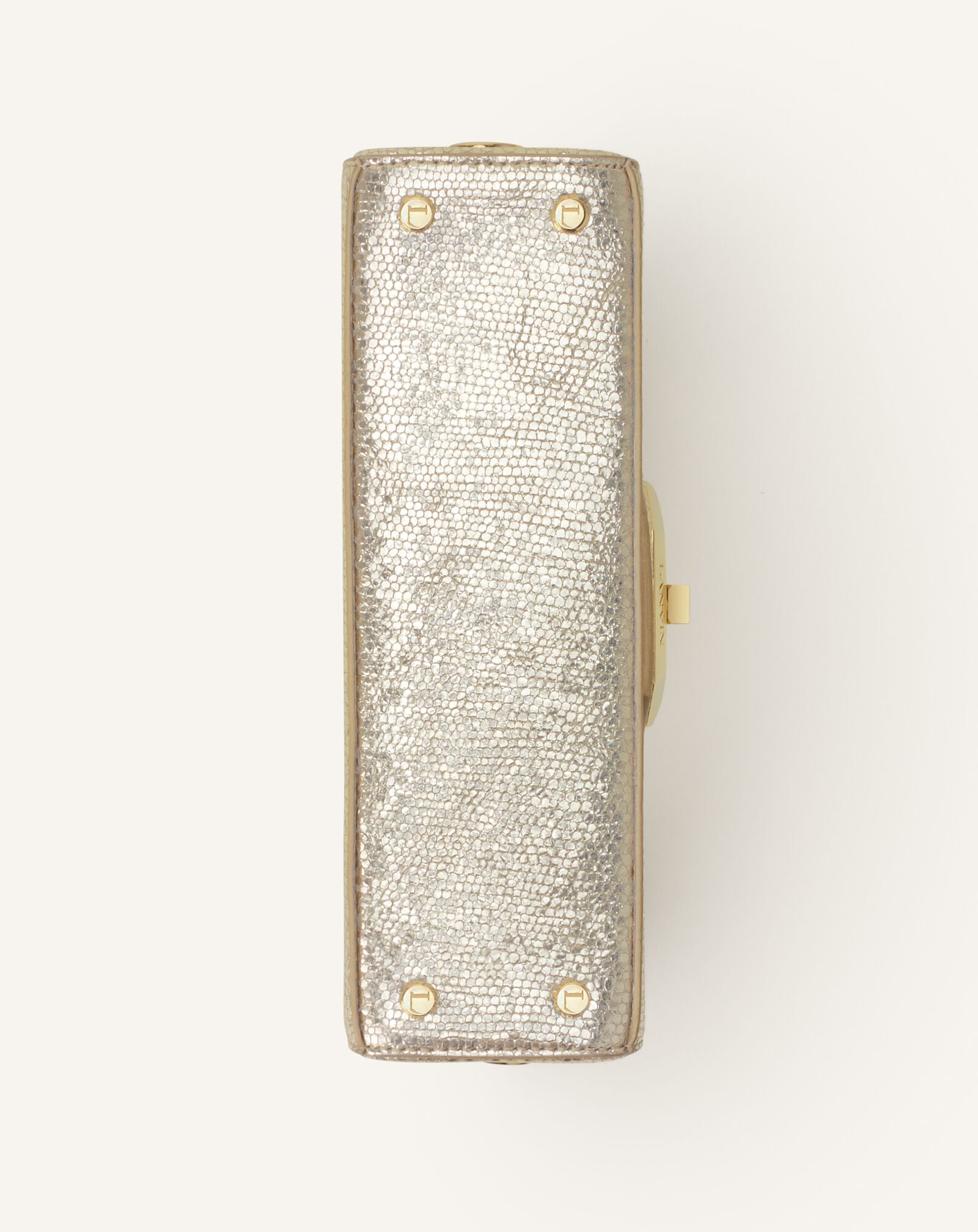 PENCIL CAT NANO BAG IN CRACKLED METALLIC LEATHER Lanvin PENCIL CAT NANO BAG IN CRACKLED METALLIC LEATHER Gold LWBGBR04MCCAA26