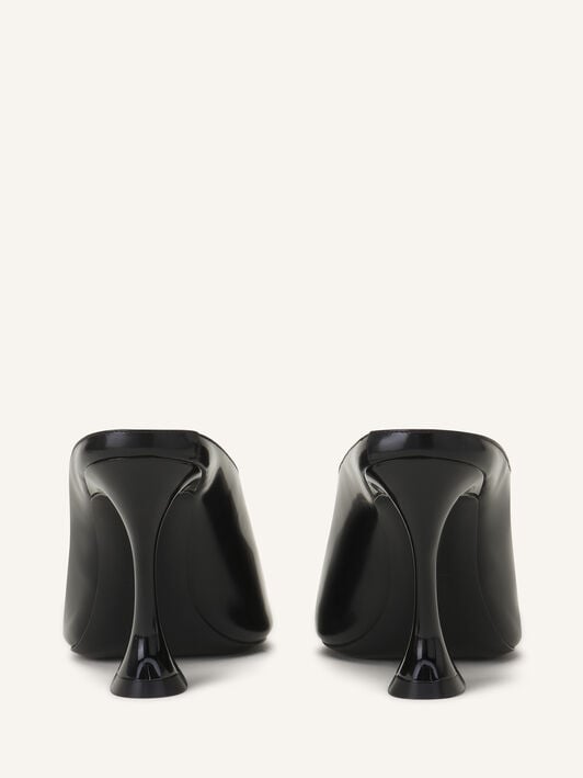 MULE MIDNIGHT STEP AUS LACKLEDER Lanvin MULE MIDNIGHT STEP AUS LACKLEDER Schwarz FWPUGA0DSPAZH25