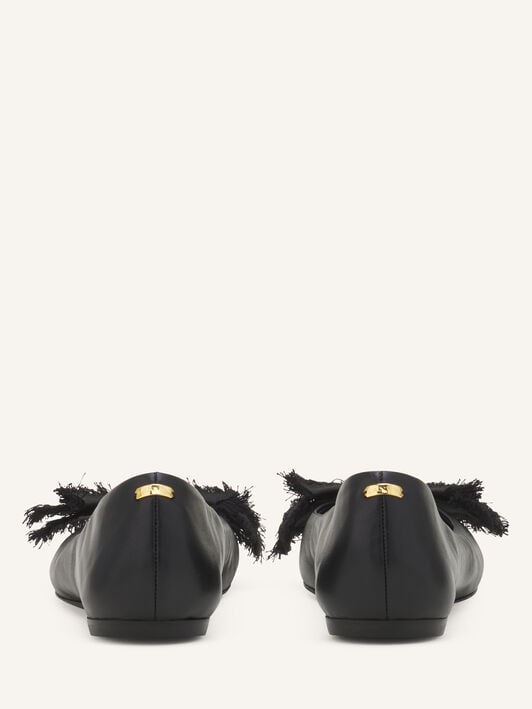 BALLERINA THE BOW Lanvin BALLERINA THE BOW Schwarz FWBAMB0GNAPPA26