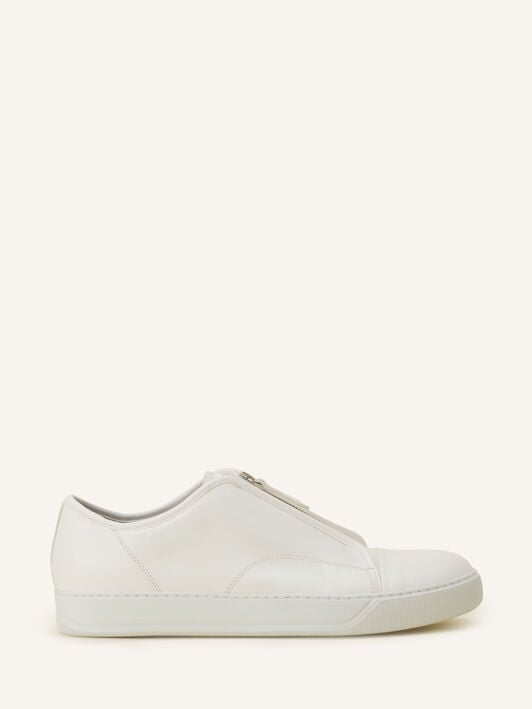 SNEAKERS DBB1 ZIP EN CUIR Lanvin SNEAKERS DBB1 ZIP EN CUIR Blanc FMSKDBB5ZPLEA26