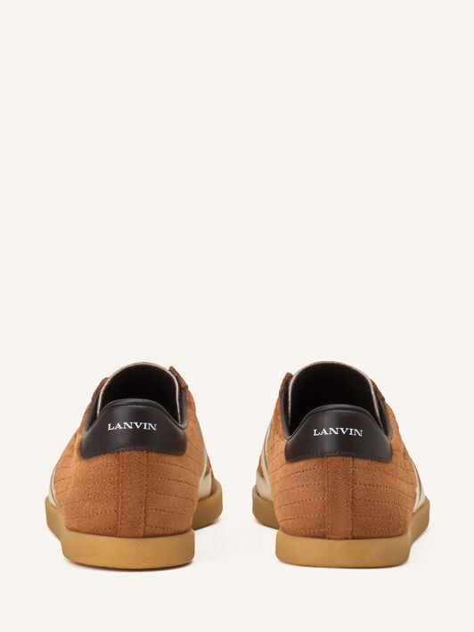SNEAKERS GLEN 2.0 IN LEATHER Lanvin SNEAKERS GLEN 2.0 IN LEATHER Cognac/Cream FUSKZL01ANAPA26