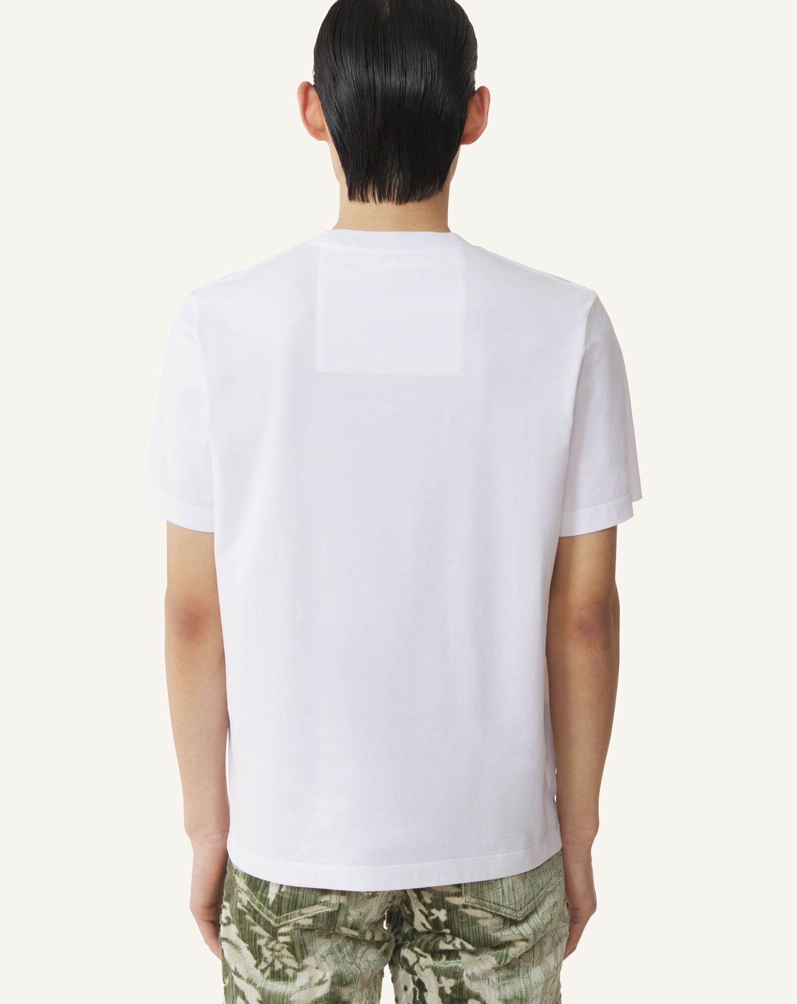 T-SHIRT LOGO M&D Lanvin T-SHIRT LOGO M&D Optic White RMTS0012J321A26