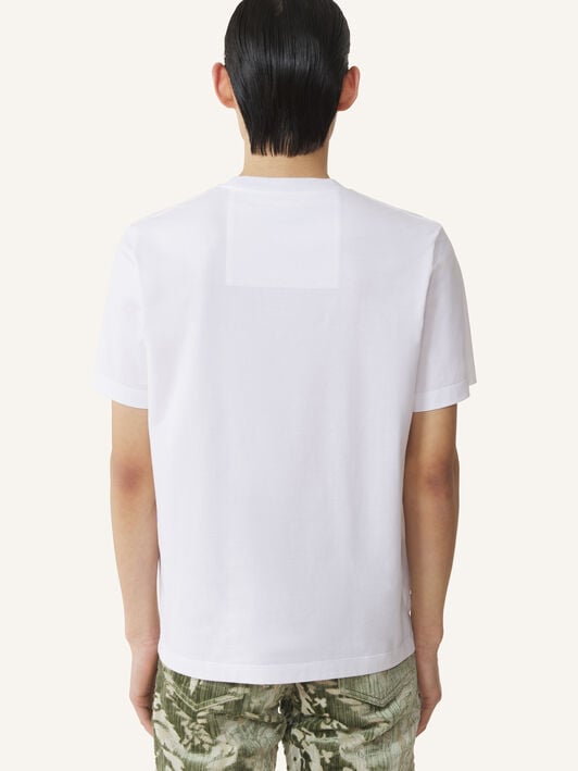 T-SHIRT LOGO M&D Lanvin T-SHIRT LOGO M&D Optic White RMTS0012J321A26