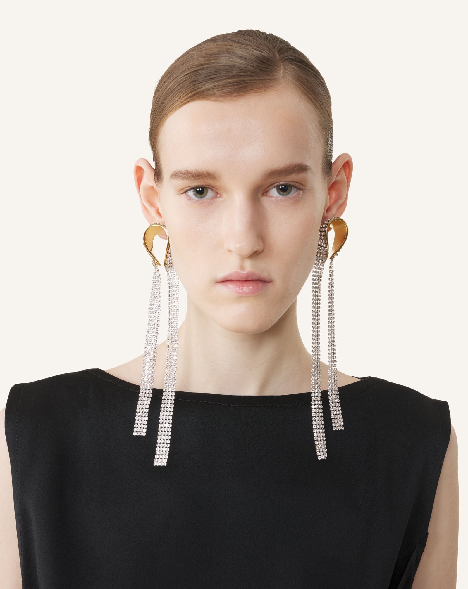 Lanvin BOUCLES D'OREILLE TOMBANTES TWIST Or AWCJFBO4LGDTA26