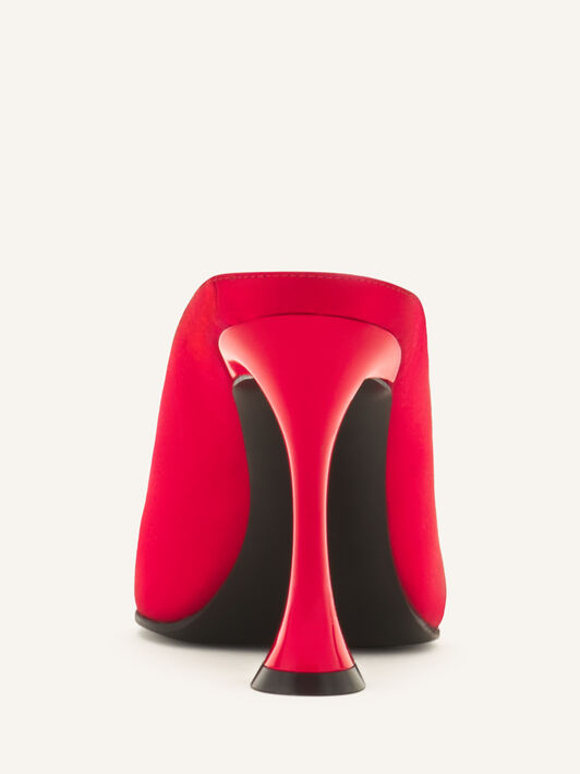 MULES MIDNIGHT STEP AUS SATIN Lanvin MULES MIDNIGHT STEP AUS SATIN Rot FWPUGA0DSATIH25