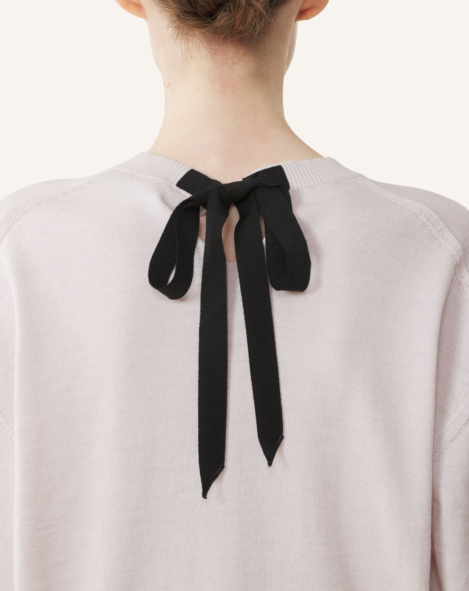 PULL COL V DÉTAIL GROS GRAIN EN MÉRINOS Lanvin PULL COL V DÉTAIL GROS GRAIN EN MÉRINOS Lune RWPO0027K101A26