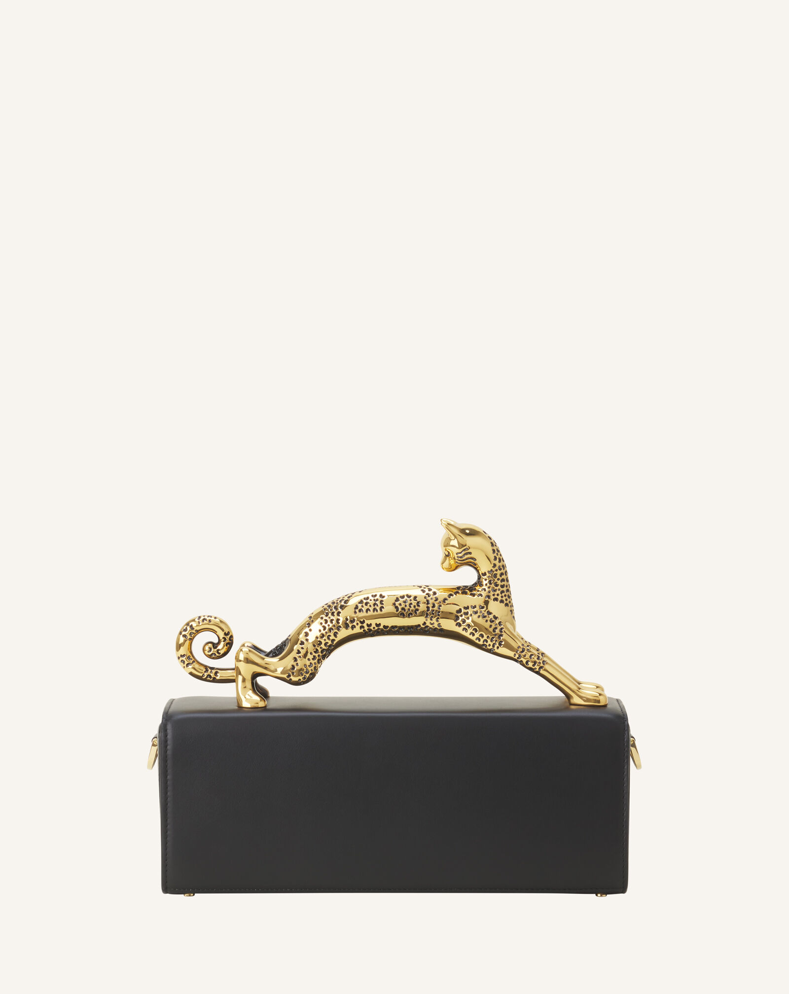 SAC PENCIL CAT EN CUIR Lanvin SAC PENCIL CAT EN CUIR Noir LWBGBR08SMLEA26