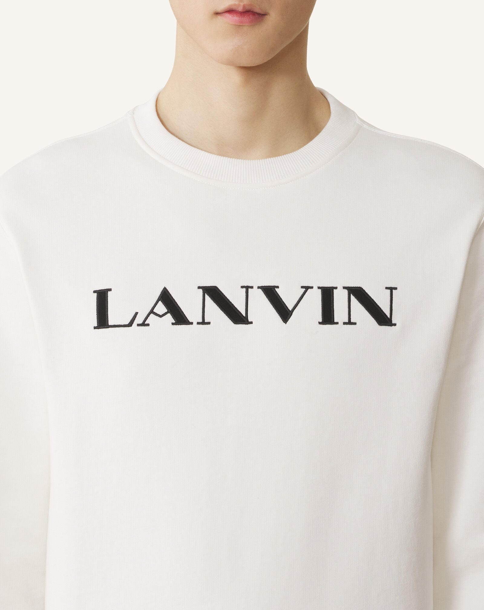 Lanvin SWEATSHIRT BRODÉ LANVIN EN COTON Toile RMSS0001F300H25