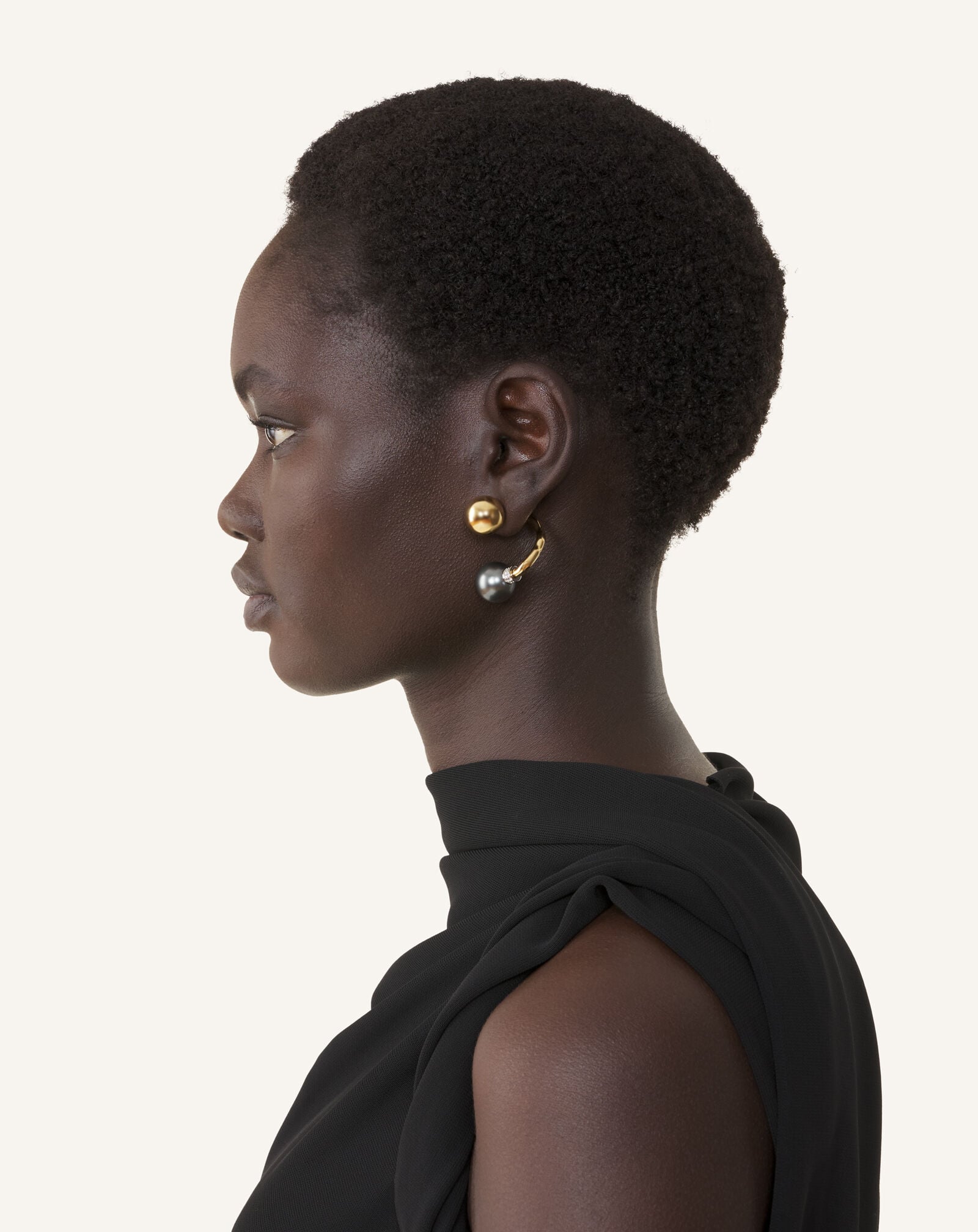 BOUCLES D'OREILLE LES PERLES BY LANVIN Lanvin BOUCLES D'OREILLE LES PERLES BY LANVIN Or AWCJFBO4LGPCA26