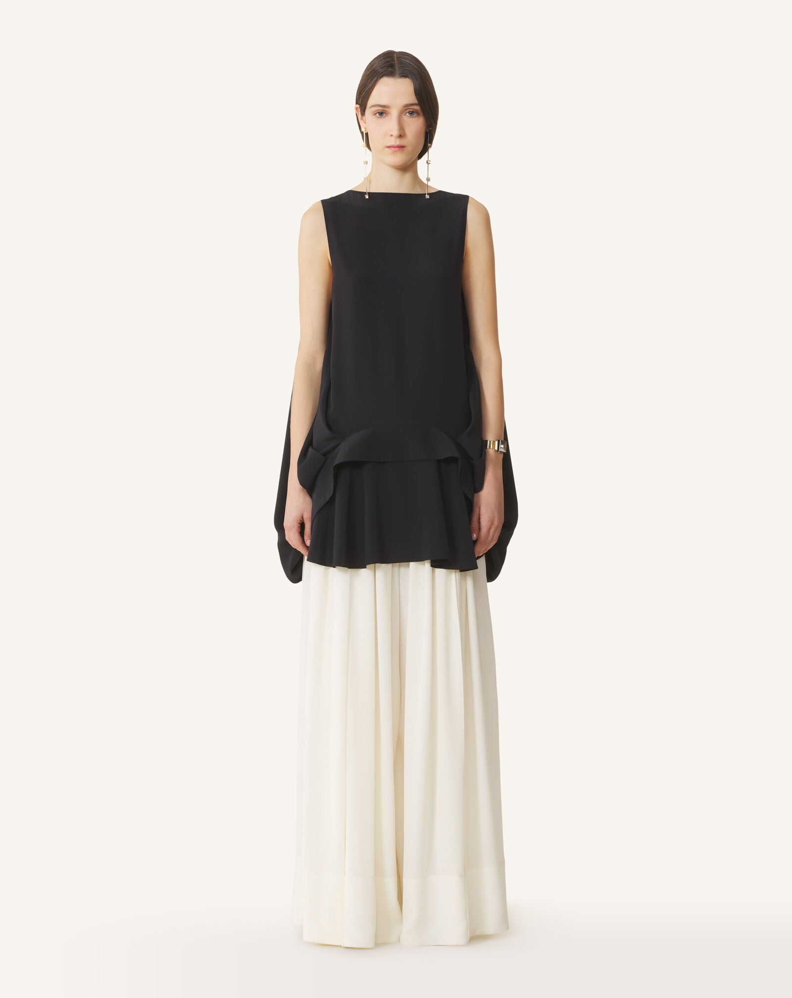 SLEEVELESS BALLOON TOP Lanvin SLEEVELESS BALLOON TOP Black RWTO00505735H26