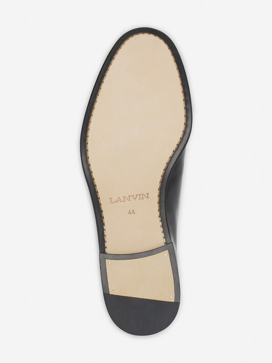 Lanvin DERBIES LANVIN SIGNATURE EN CUIR Noir FMSHML05SPAZP25
