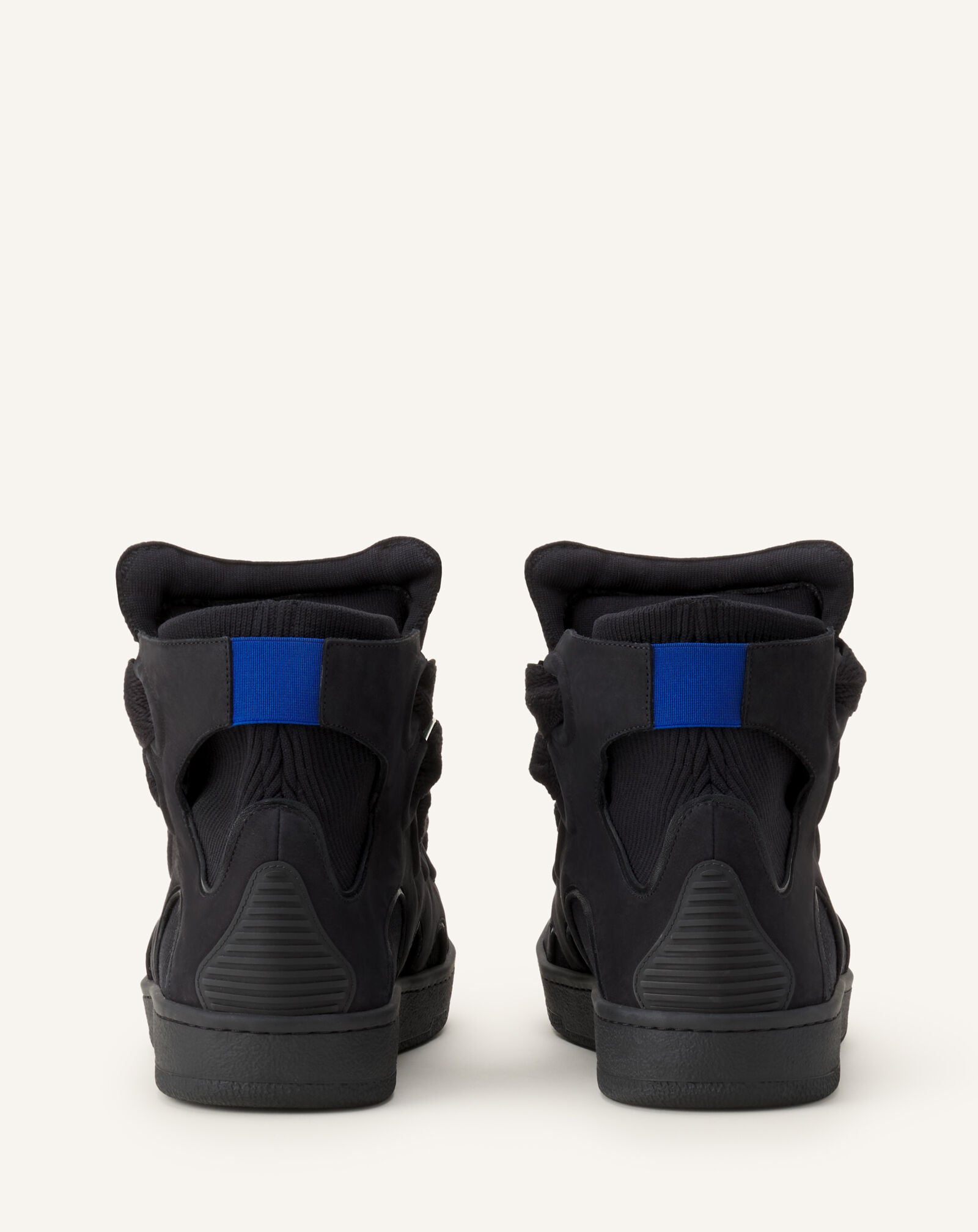 SNEAKERS CURB HIGH TOP EN KNIT Lanvin SNEAKERS CURB HIGH TOP EN KNIT Noir FUSKDK0KKNNAA26