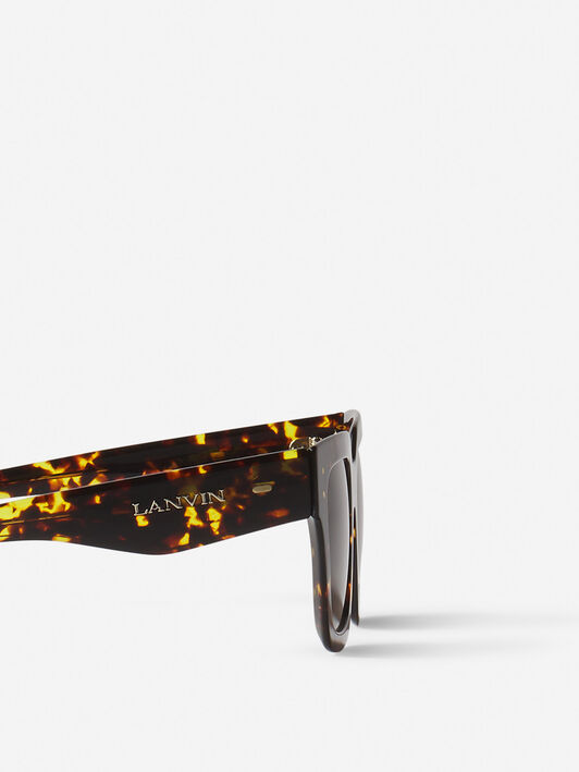 Lanvin GAFAS MAXI RECTANGULARES LANVIN SIGNATURE Ámbar/Carey AWEYSIGN676SP25