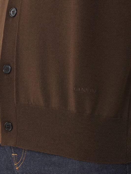 CLASSIC CARDIGAN Lanvin CLASSIC CARDIGAN Ebony RMCA0005K099A26