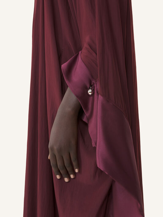 Lanvin LONG CAFTAN DRESS Garnet RWDR00194778A26