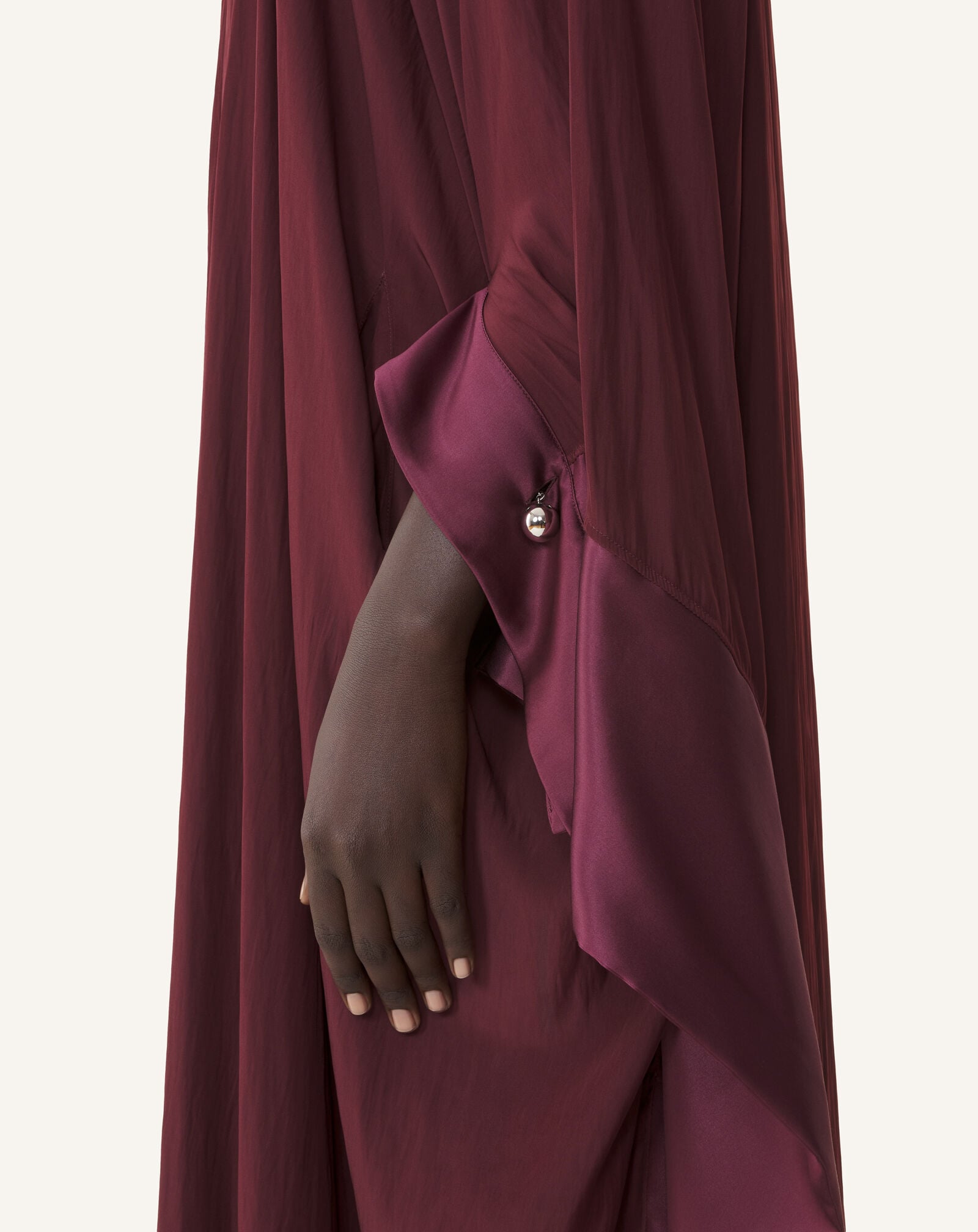 Lanvin LONG CAFTAN DRESS Garnet RWDR00194778A26