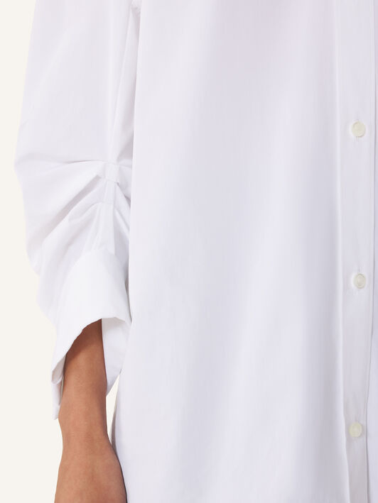 Lanvin GATHERED SLEEVES SHIRT White RWTO01566166H26