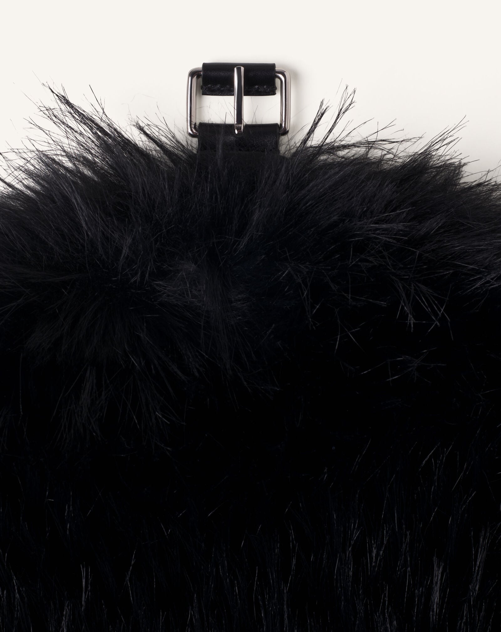 FUR COLLAR Lanvin FUR COLLAR Black/Silver AWSAPCO51LFUH26