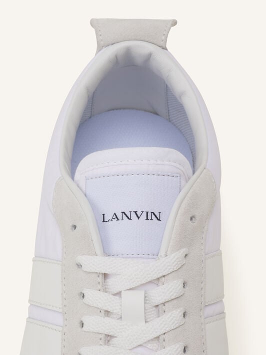 SNEAKER BUMPR AUS NYLON Lanvin SNEAKER BUMPR AUS NYLON Weiß FUSKBUMPNYLOH25