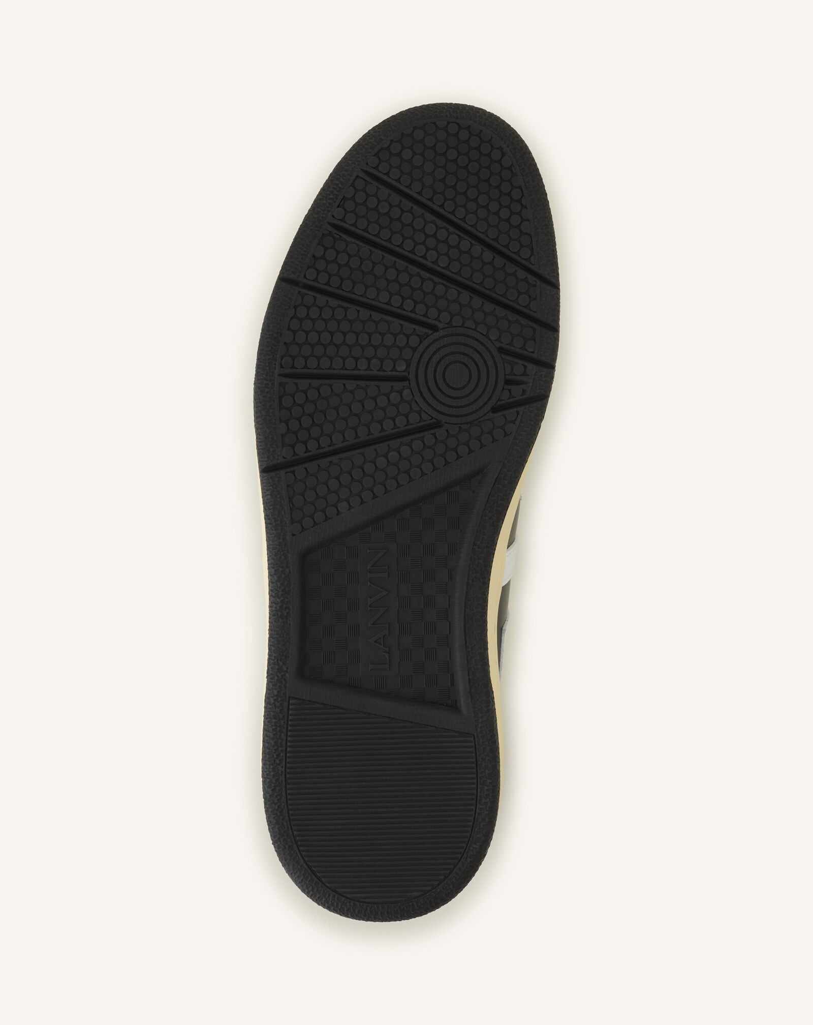 SNEAKERS CLAY EN MESH Lanvin SNEAKERS CLAY EN MESH Blanc/Noir FUSKDK00NAS1P25