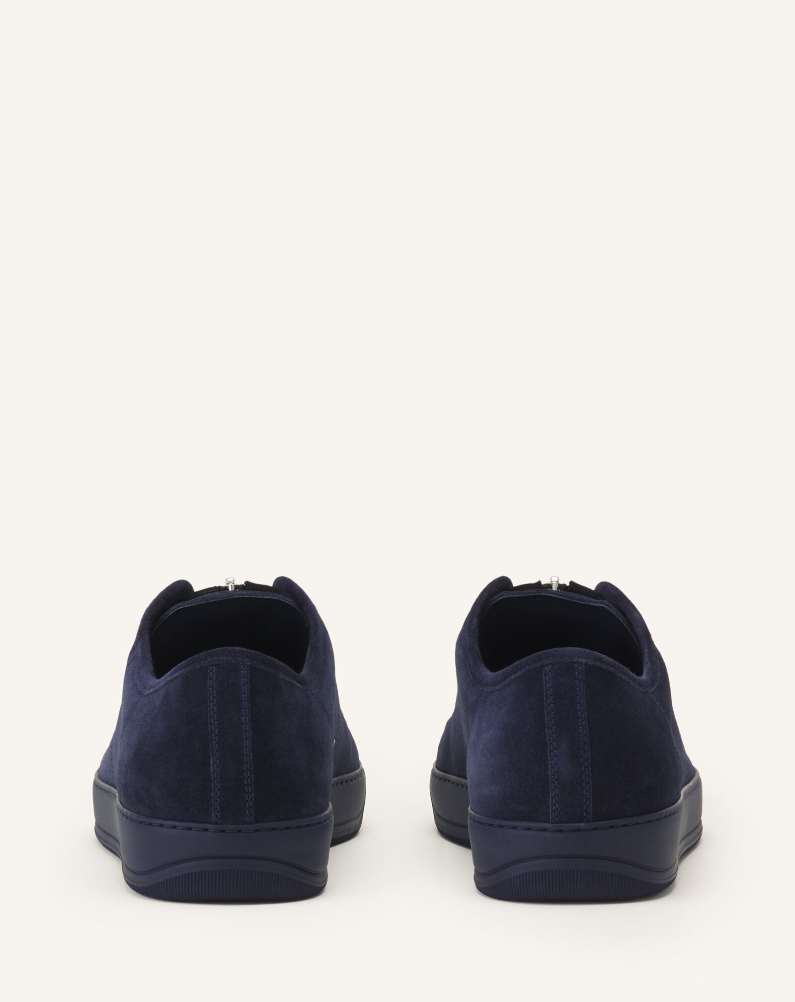 DBB1 ZIP SNEAKERS IN SUEDE in Navy Blue | Lanvin®