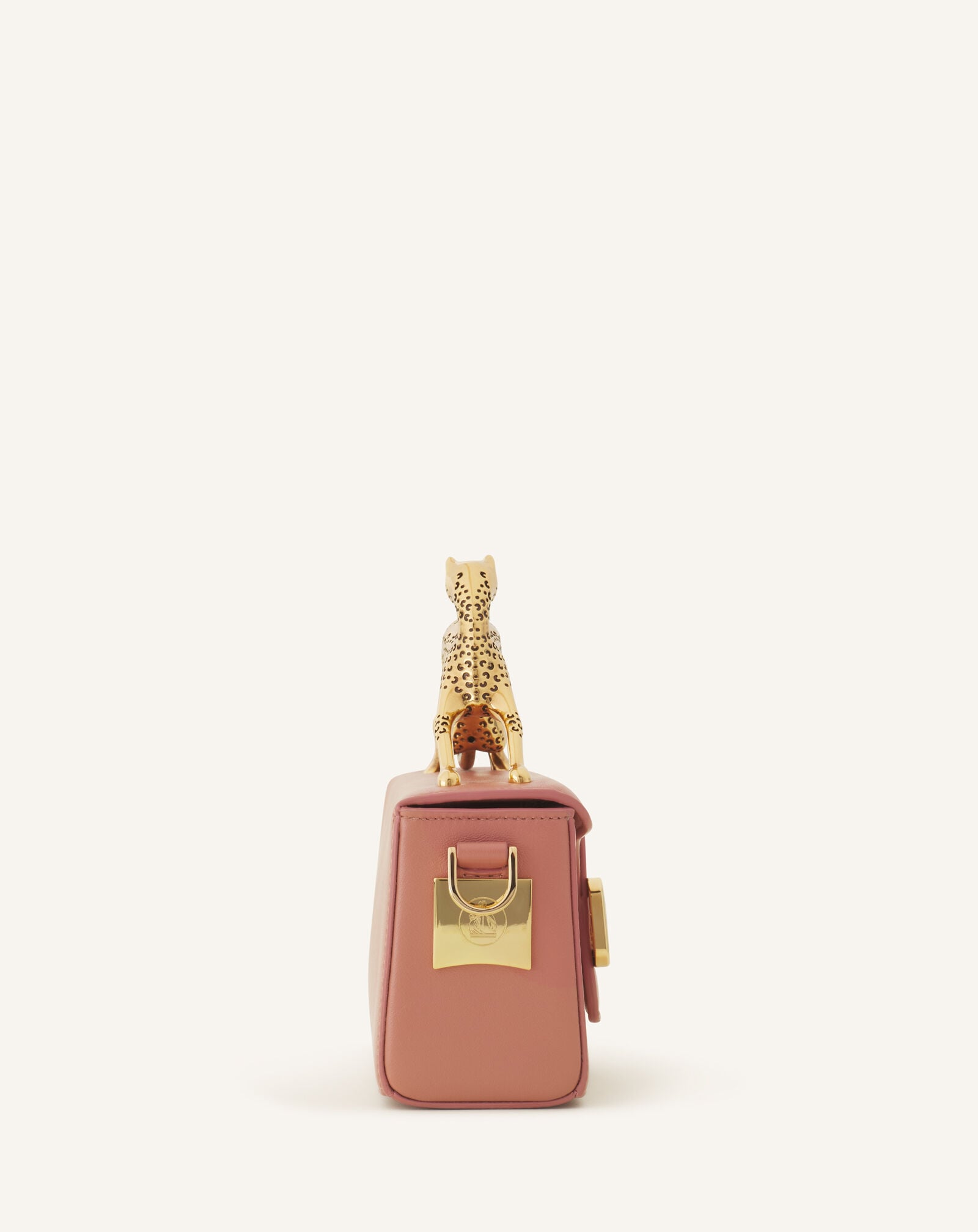 Lanvin SAC PENCIL CAT NANO EN CUIR Rose Foncé LWBGBR03TOPSE23
