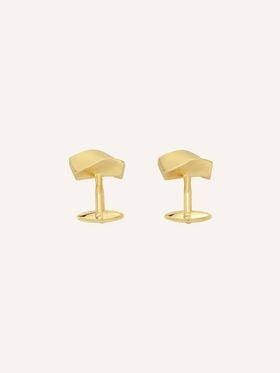 Lanvin BOUTONS DE MANCHETTE TWIST Or AMCJSCL1LTWAA26