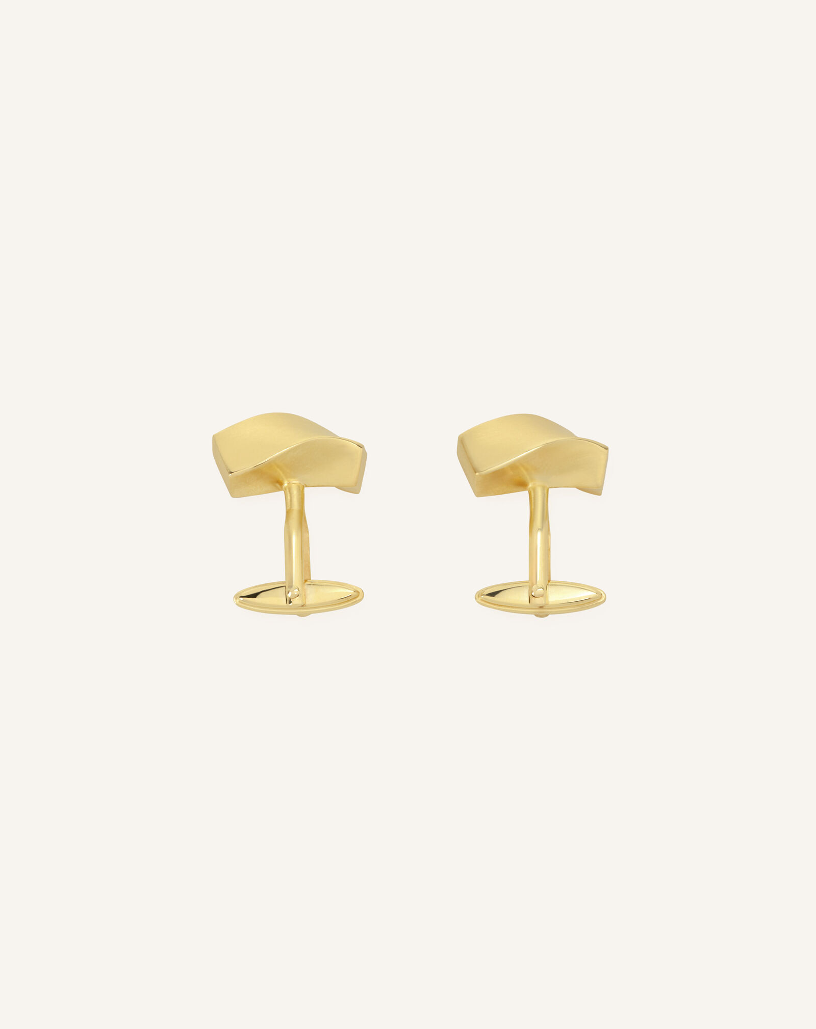MEN'S CUFFLINKS WAVE IN METAL Lanvin MEN'S CUFFLINKS WAVE IN METAL Gold AMCJSCL1LTWAA26