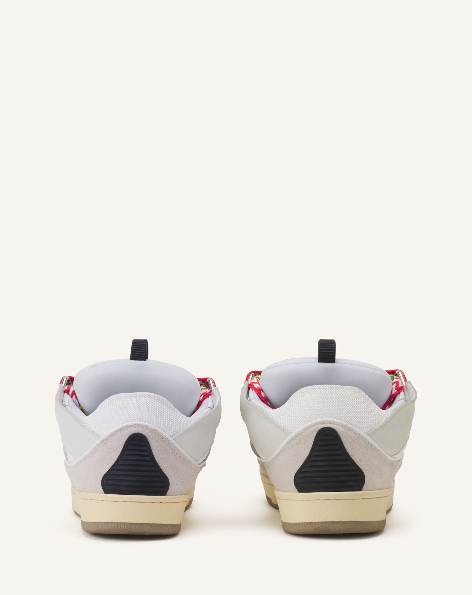 SNEAKER CURB AUS LEDER Lanvin SNEAKER CURB AUS LEDER Weiß FUSKDK12DRA2P25