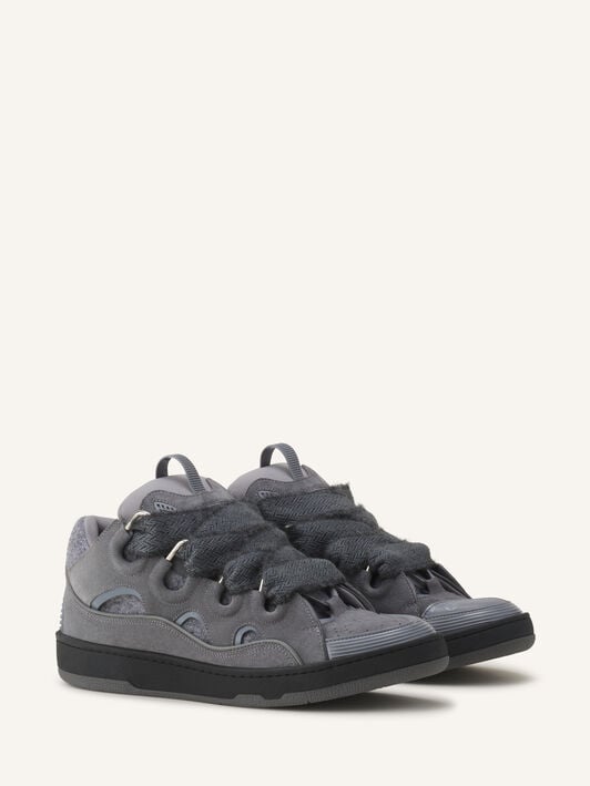 SNEAKER CURB AUS FILZ Lanvin SNEAKER CURB AUS FILZ Anthrazit/Grau FUSKDK12FELTA26