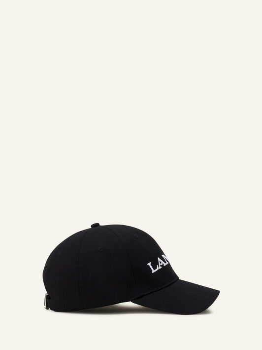 LANVIN COTTON CAP Lanvin LANVIN COTTON CAP Black AMHAWCA11CLOP25
