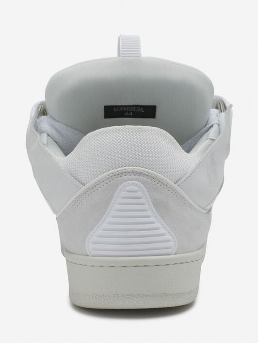 SNEAKER CURB AUS LEDER Lanvin SNEAKER CURB AUS LEDER Weiß FUSKDK12DRAGP25