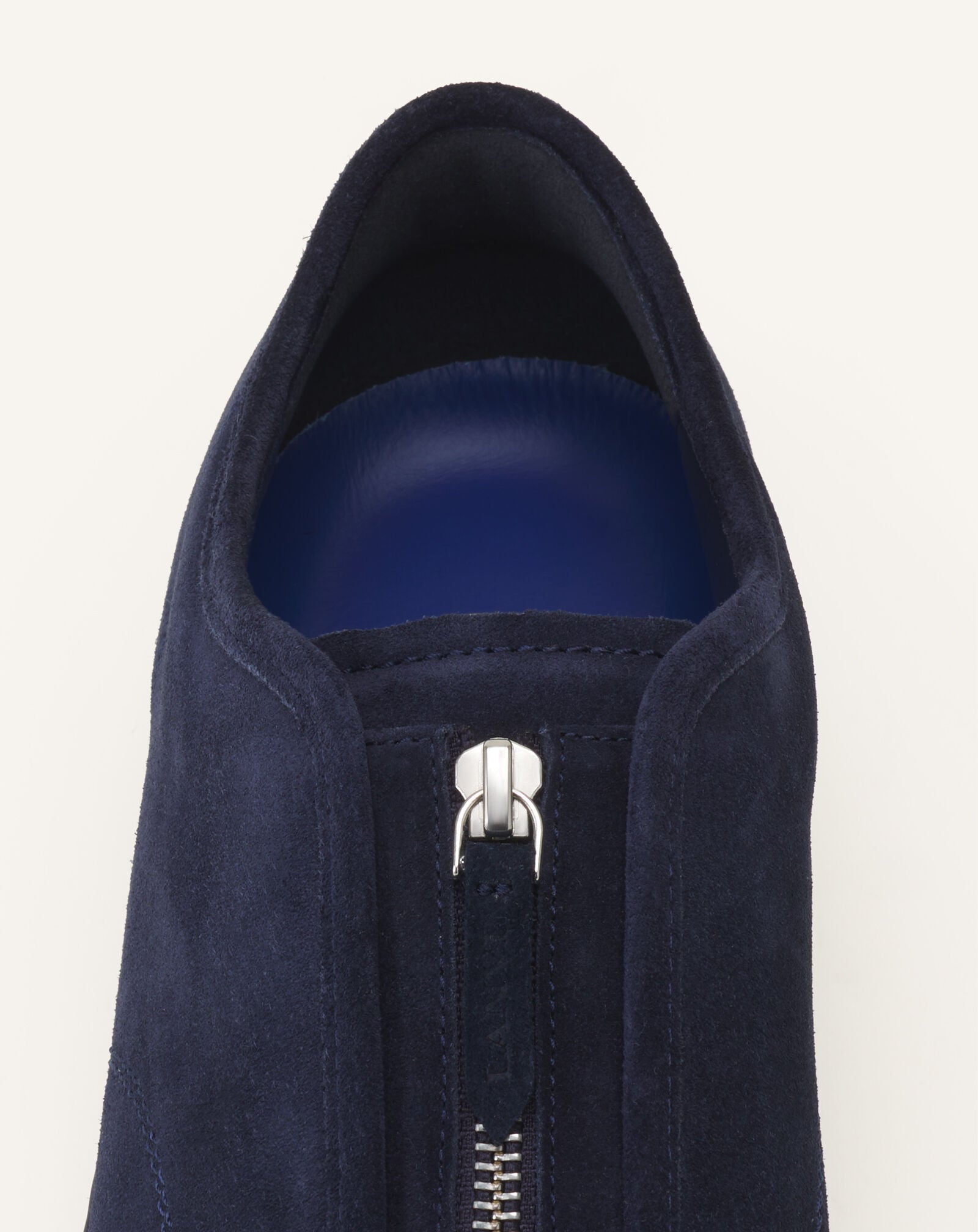 DBB1 ZIP SNEAKERS IN SUEDE Lanvin DBB1 ZIP SNEAKERS IN SUEDE Navy Blue FMSKDBB5ZPSUE26