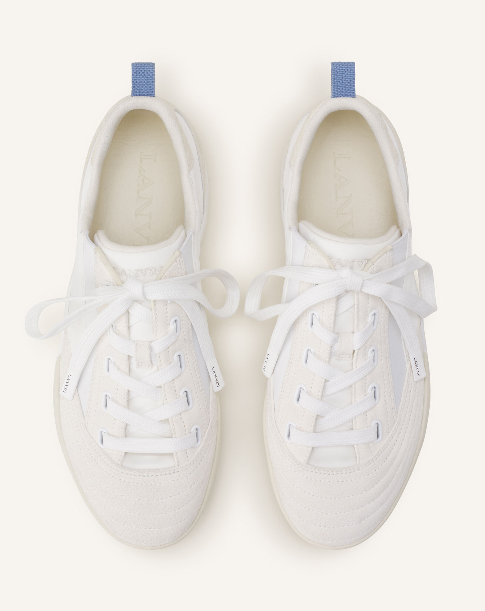 SNEAKER LNV2 AUS NYLON Lanvin SNEAKER LNV2 AUS NYLON Weiß/Ecru FUSKAK03NYLOA26