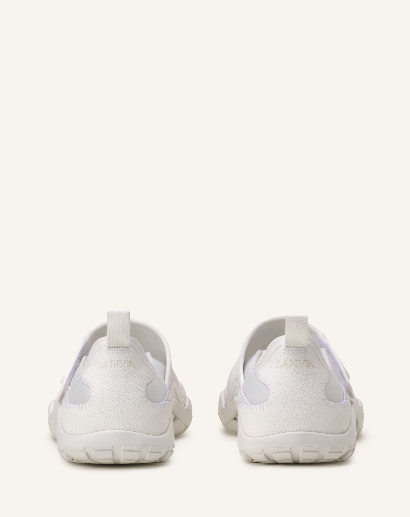 Lanvin SNEAKERS BALLERINES LNV1 EN SCUBA Blanc FUSKAK04SCSUH26