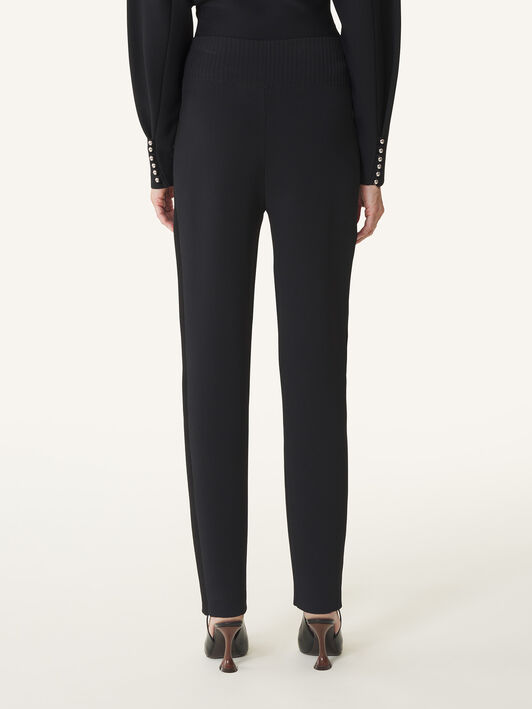 LEGGINGS AUS VISKOSE Lanvin LEGGINGS AUS VISKOSE Schwarz RWTR0043K086P26
