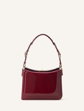 SAC COMPAGNON 20 EN CUIR VERNI Lanvin SAC COMPAGNON 20 EN CUIR VERNI Grenat LWBGLRPMGLCAA26