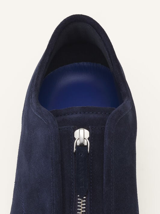 SNEAKERS DBB1 ZIP EN SUEDE Lanvin SNEAKERS DBB1 ZIP EN SUEDE Bleu Marine FMSKDBB5ZPSUE26