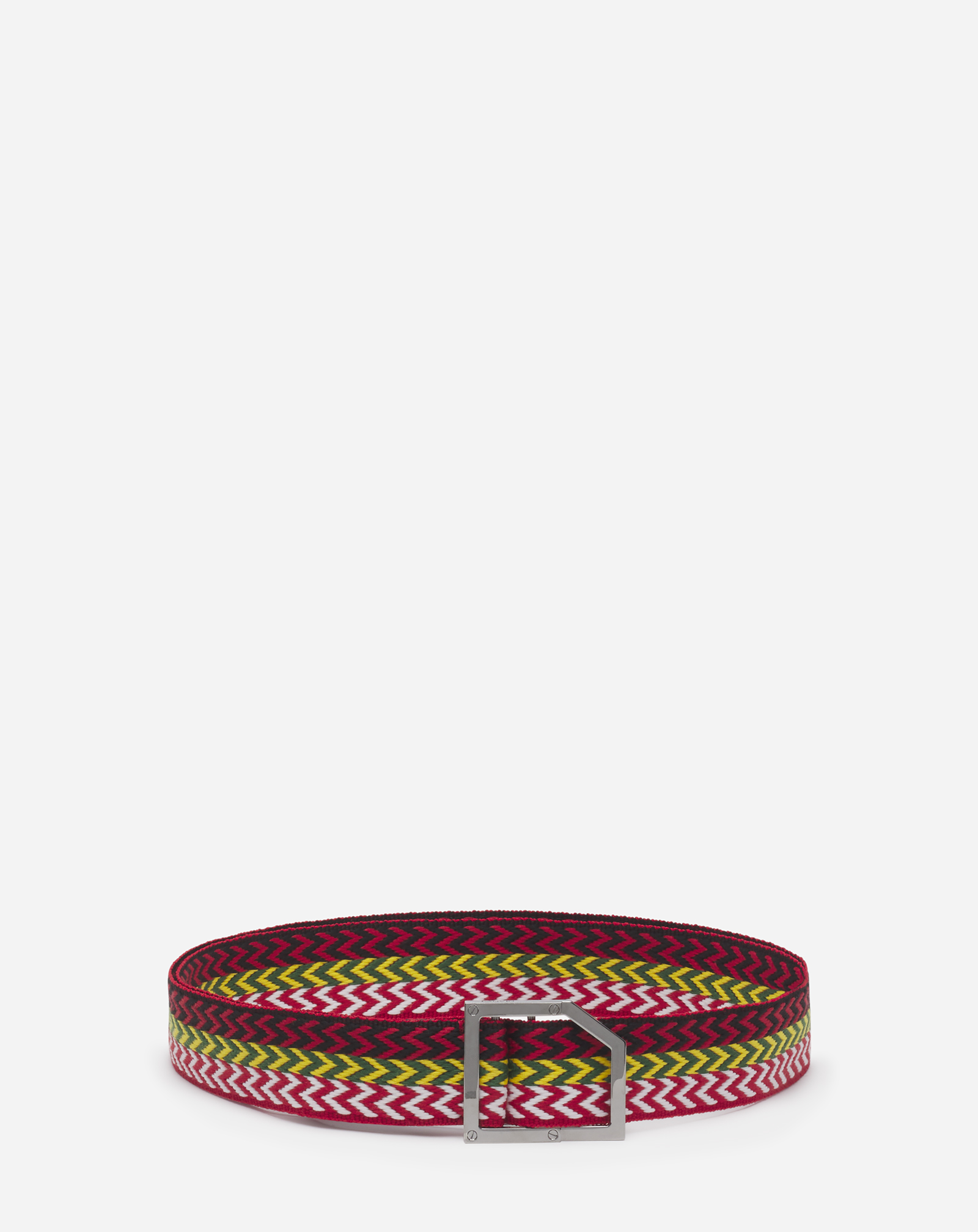 Lanvin Curb Belt For Men In Multicolor