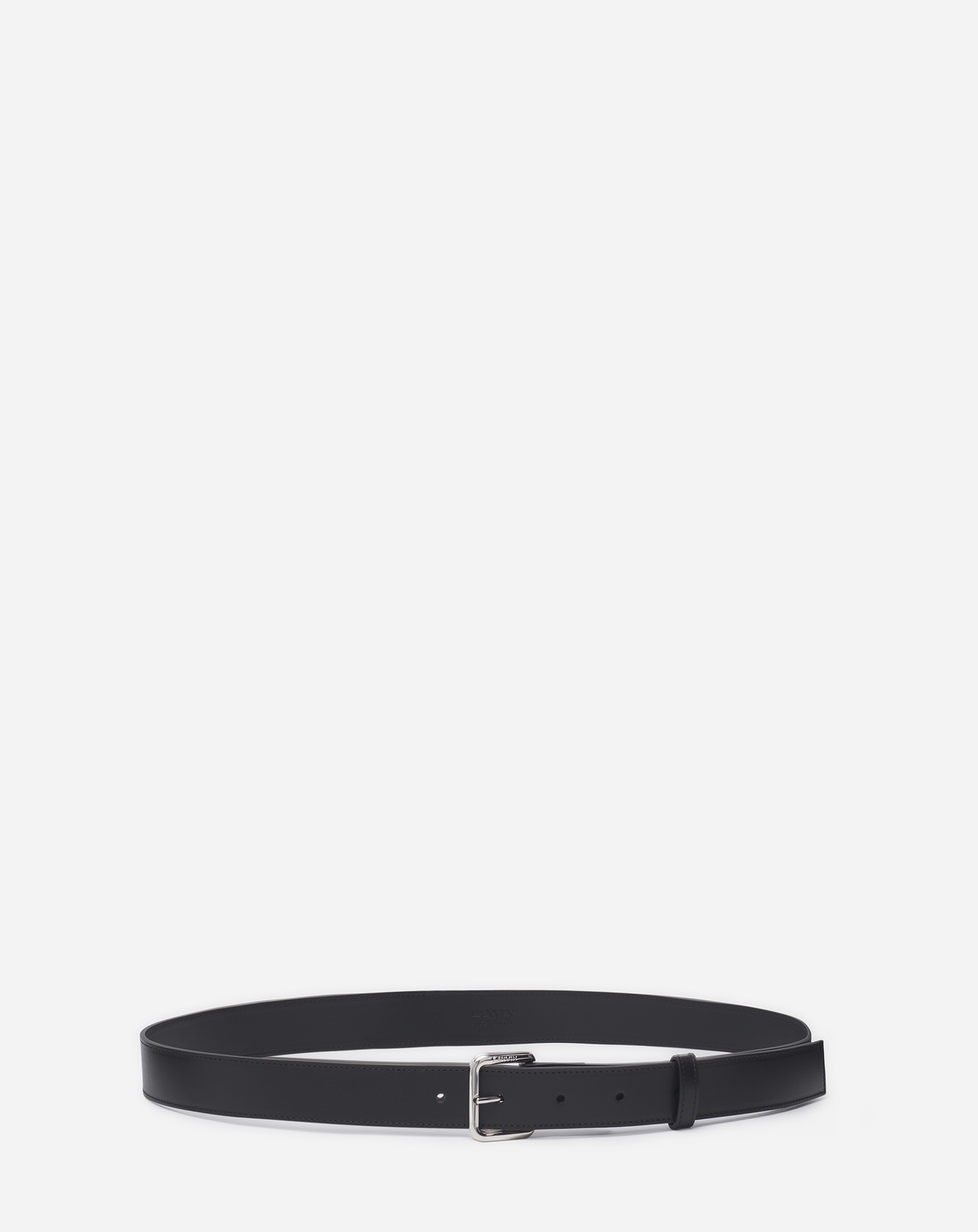 Lanvin Alto Belt For Men In Black