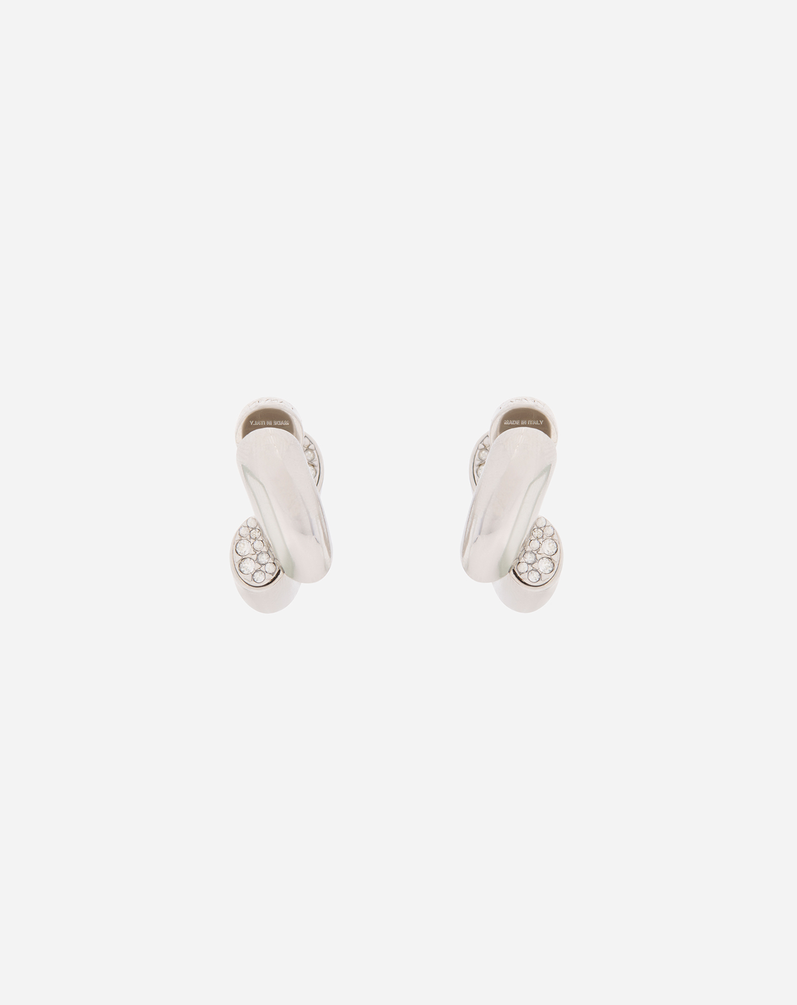 Lanvin Sequence By  Rhinestone Earrings For Women In Metallic