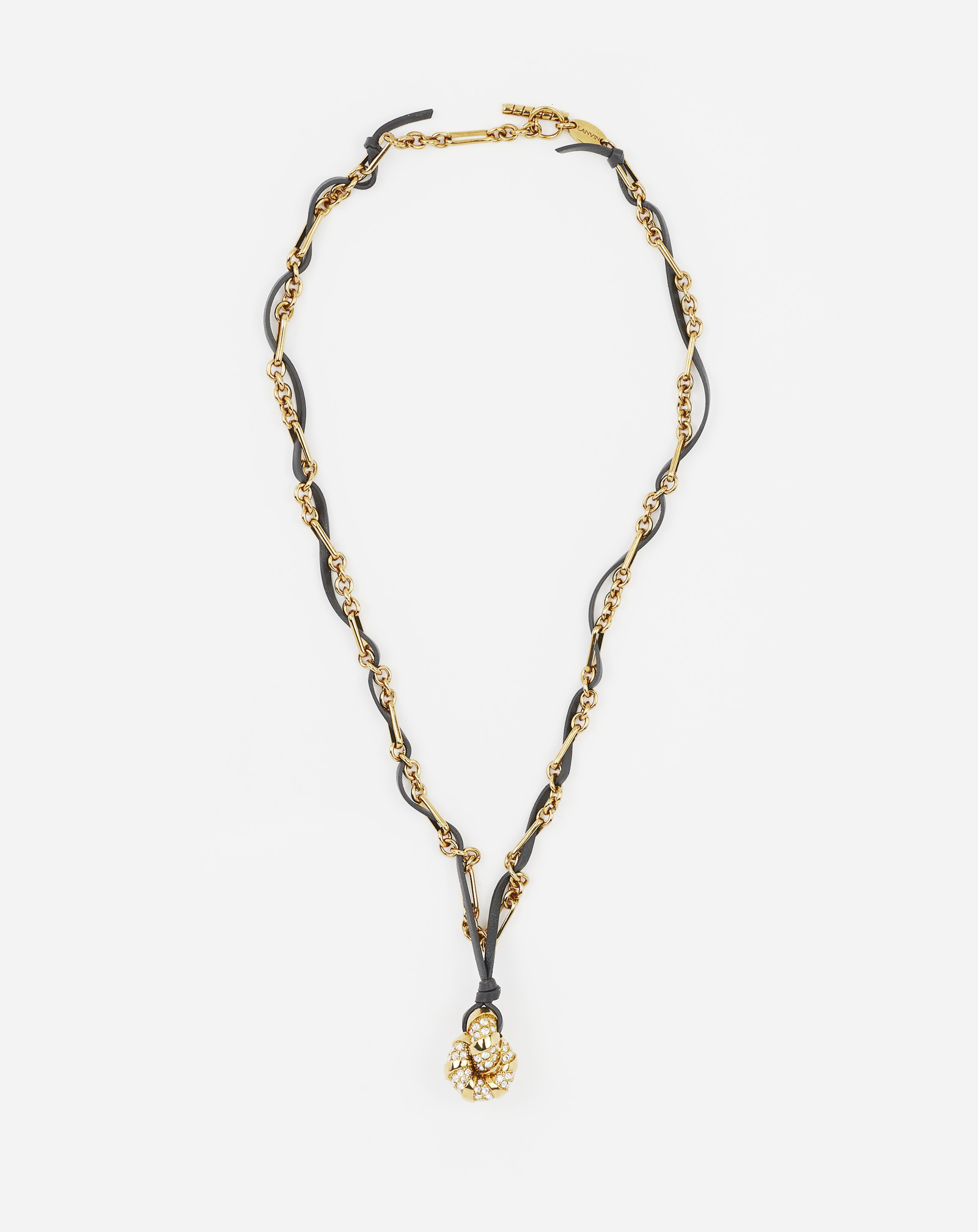 Lanvin Melodie Chain Necklace For Women In Gold