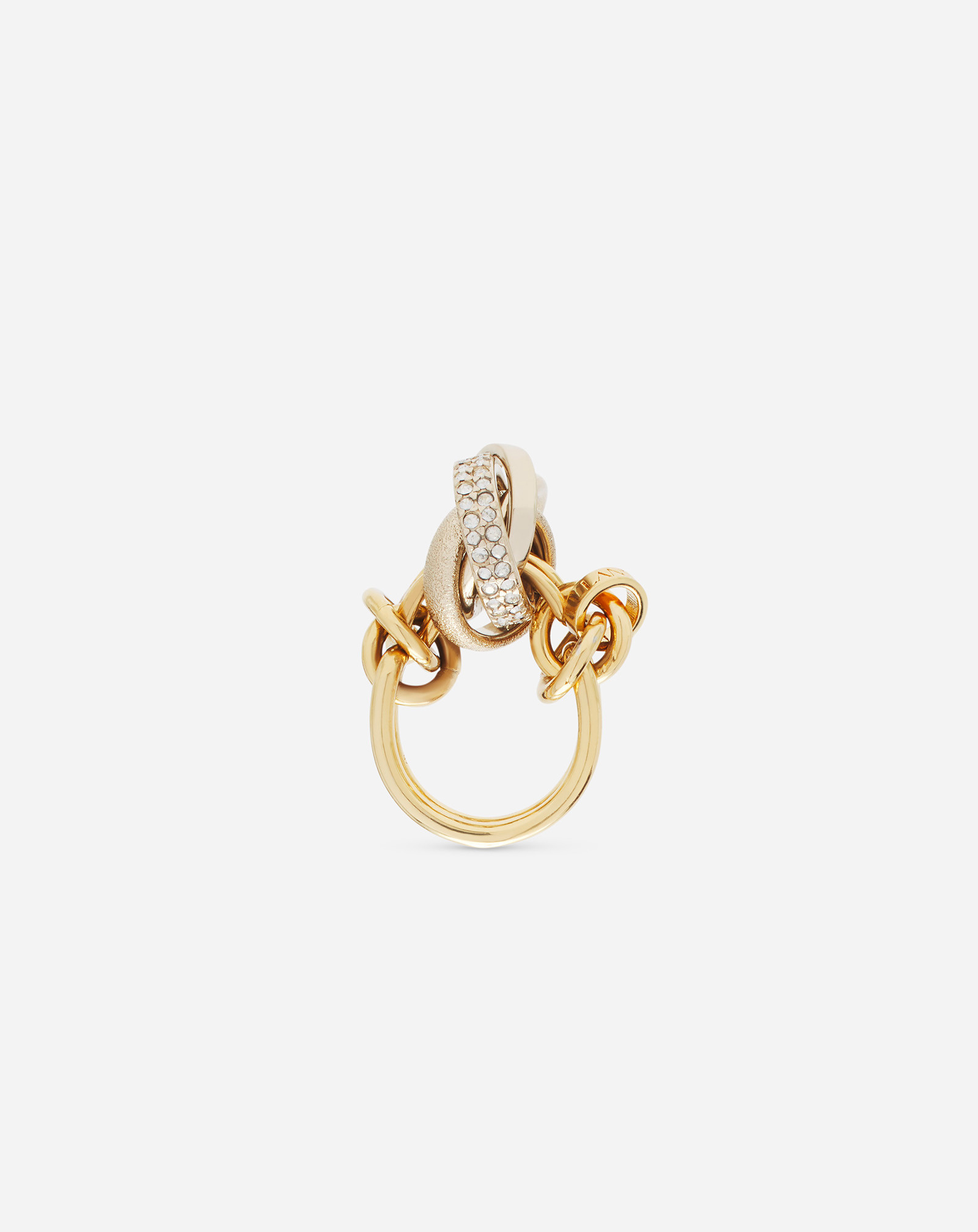 Lanvin Partition By  Knot Ring For Women In Gold