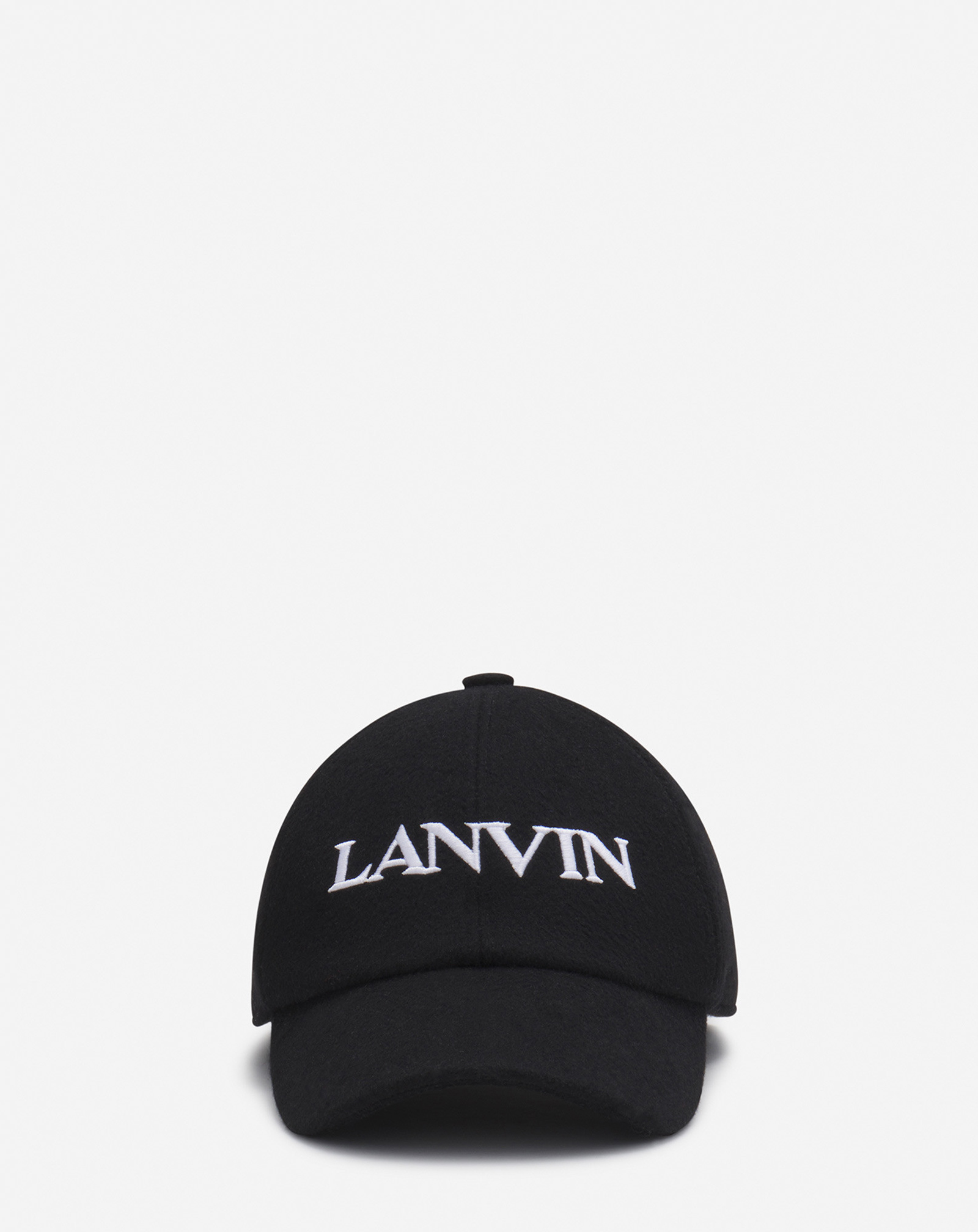 Lanvin Wool Cap For Women In Black
