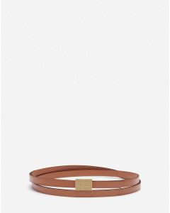 DOUBLE CONCERTO LEATHER BELT